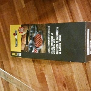 Char-Broil Cast Aluminum Burger Press